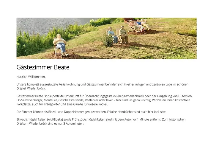 Gaestezimmer Beate Und Ferienwohnung Rheda Wiedenbrueck
